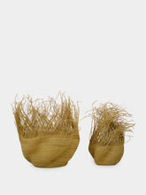 As Art Natural Furry Elephant Grass Baskets