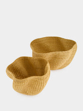 As Art Natural Wavy Elephant Grass Mini Baskets