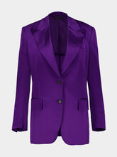 Tom Ford Single-Breasted Satin Blazer