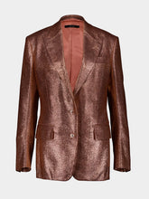 Tom Ford Iridescent Single-Breasted Blazer