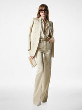 Tom Ford Champagne Tailored Boot Cut Pants