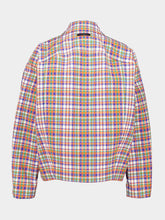 Marni Multicolour Alkekengi Checked Cotton Blouson