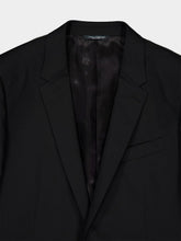 Dolce & Gabbana Black Martini-Fit Stretch Wool Suit