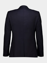 Dolce & Gabbana Blue Martini-Fit Stretch Wool Suit