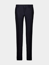 Dolce & Gabbana Blue Martini-Fit Stretch Wool Suit