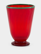 La DoubleJ Set of 2 Red Murano Glasses