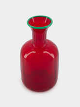 La DoubleJ Red Murano Carafe