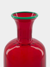 La DoubleJ Red Murano Carafe