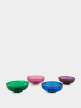 La DoubleJ Set of 4 Murano Glass Nut Bowls