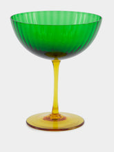 La DoubleJ Set of 4 Rainbow Glass Coupes