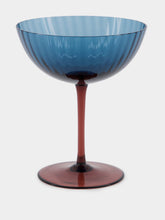 La DoubleJ Set of 4 Rainbow Glass Coupes