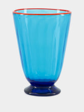 La DoubleJ Turquoise Murano Glass Set of 2