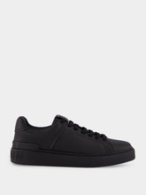 Balmain Black Calfskin B-Court Sneakers