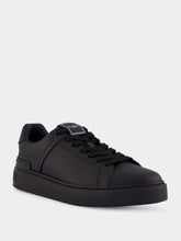 Balmain Black Calfskin B-Court Sneakers