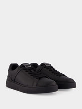 Balmain Black Calfskin B-Court Sneakers