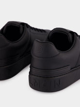 Balmain Black Calfskin B-Court Sneakers