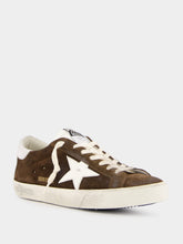 Golden Goose Brown Super-Star Classic Sneakers