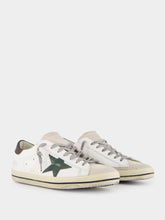 Golden Goose Super Star Sneakers with Lizard Printed Heel