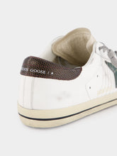 Golden Goose Super Star Sneakers with Lizard Printed Heel