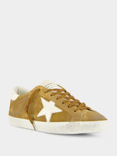 Golden Goose Brown Suede Superstar Sneakers