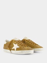 Golden Goose Brown Suede Superstar Sneakers