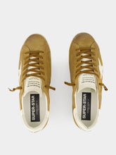 Golden Goose Brown Suede Superstar Sneakers