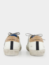 Golden Goose White and Black Superstar Low-Top Sneakers