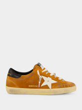 Golden Goose Light Brown Super-Star Suede Sneakers