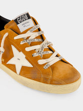 Golden Goose Light Brown Super-Star Suede Sneakers