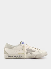 Golden Goose Super-Star Nappa Sneakers White and Grey