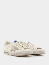 Golden Goose Super-Star Nappa Sneakers White and Grey