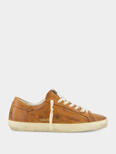 Golden Goose Superstar Journey Printed Brown Sneakers