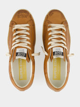 Golden Goose Superstar Journey Printed Brown Sneakers