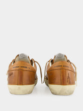 Golden Goose Superstar Journey Printed Brown Sneakers
