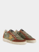 Golden Goose Ballstar Military Green Sneakers
