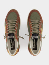 Golden Goose Ballstar Military Green Sneakers