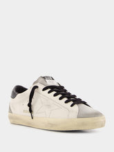 Golden Goose White Superstar Leather Sneakers