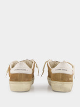 Golden Goose Tobacco Calf Suede Panelled Sneakers