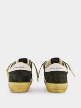 Golden Goose Super Star Green Suede Sneakers