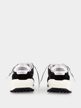 Golden Goose Marathon Sneakers With Black Ripstop Nylon Upper And Silver Star