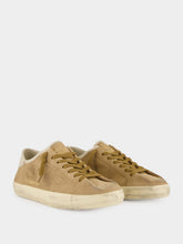 Golden Goose Tobacco and Cream Super-Star Sneakers