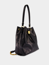 Balmain Black Pulse Calfskin Leather Backpack