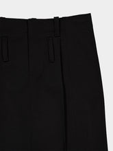 Marni Black Virgin Wool Midi Skirt