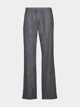 Dolce & Gabbana Grey Wool Jogging Pants