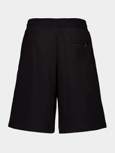 Dolce & Gabbana Black Cotton Jogging Shorts
