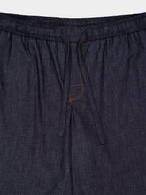 Dolce & Gabbana Cotton Denim Jogging Shorts With Embroidery