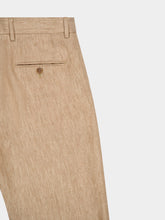 Dolce & Gabbana Beige Classic Linen Pants