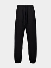 Dolce & Gabbana Black Stretch Jersey Jogging Pants