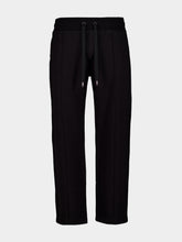 Dolce & Gabbana Black Loose Fit Cotton Trousers
