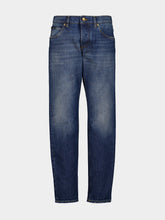Dolce & Gabbana Blue Regular Fit Cotton Jeans